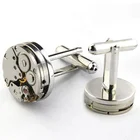 Cufflink Manufacturer Wholesale Blank Brass Customised Suit Shirt Cufflink Custom Logo