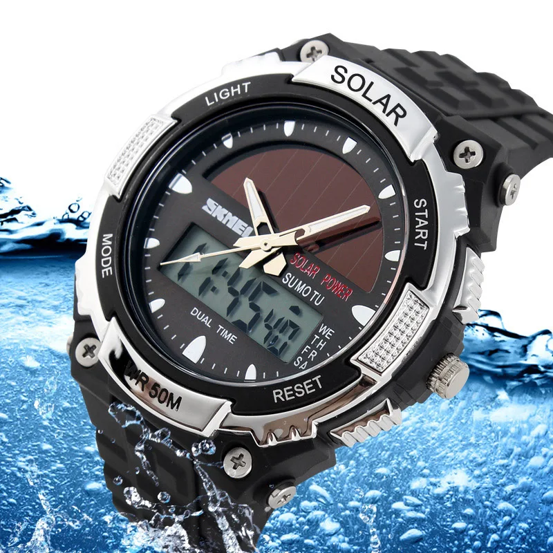 Skmei 1049 Solar Watch Instructions Manual Stopwatch Digital sport watch reloj hombre
Skmei 1049 Solar Watch Instructions Manual Stopwatch Digital sport watch reloj hombre