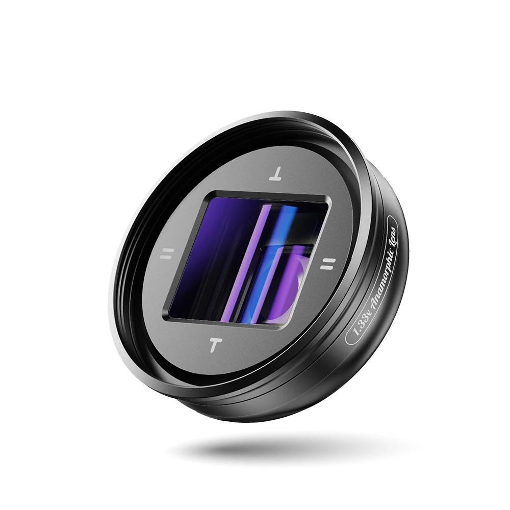 Optical Clip 37mm Filter Universal Smartphone Film Maker 1.33x Anamorphic Mobile Video Lens
Optical Clip 37mm Filter Universal Smartphone Film Maker 1.33x Anamorphic Mobile Video Lens