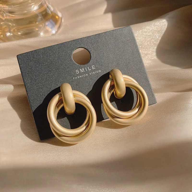 Wholesale 925 Sterling Silver Metal 18K Gold Plated Double-layer Circles Hoop Earrings For Women
Wholesale 925 Sterling Silver Metal 18K Gold Plated Double-layer Circles Hoop Earrings For Women