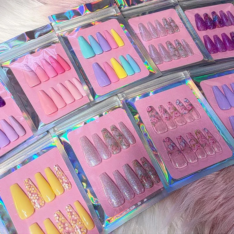 Custom Design And Package Press on Nails Supplies Art Artificial Fingernails Press on Nail
Custom Design And Package Press on Nails Supplies Art Artificial Fingernails Press on Nail