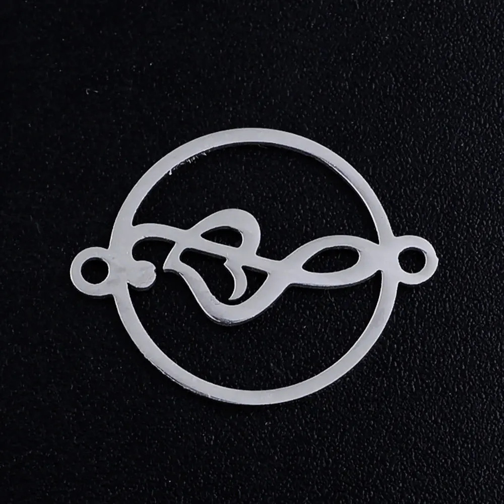Wholesale Music Symbol Connector Charms Stainless Steel Double Hole Charm For Diy Bracelet Making 5Pcs/Bag
Wholesale Music Symbol Connector Charms Stainless Steel Double Hole Charm For Diy Bracelet Making 5Pcs/Bag