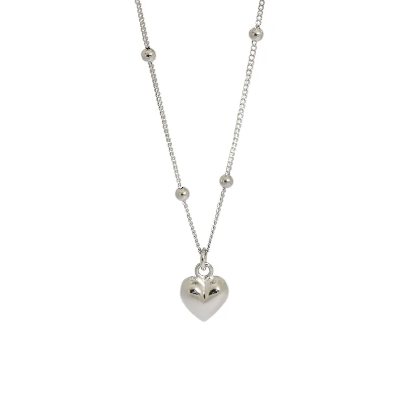 Danyang 925 Sterling Silver Beads Chain Rose Gold Platinum Love Heart Pendant Necklace For Women Jewelry
Danyang 925 Sterling Silver Beads Chain Rose Gold Platinum Love Heart Pendant Necklace For Women Jewelry