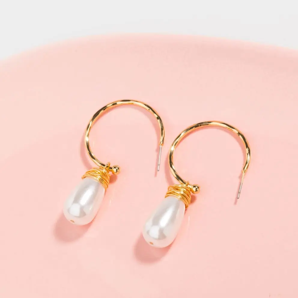 Good Selling Earring Pearl Gold 
Good Selling Earring Pearl Gold