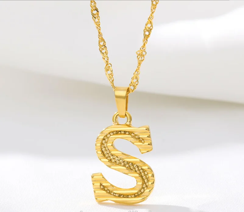 Stainless Steel Gold Plated Initial Necklace Jewelry For Women Hot Selling Initial Necklace Jewellery, 26 colors
Stainless Steel Gold Plated Initial Necklace Jewelry For Women Hot Selling Initial Necklace Jewellery, 26 colors