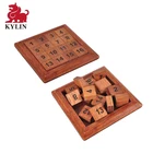 Wood Digital Game Number Math Board Game Toy for Kids and Adults