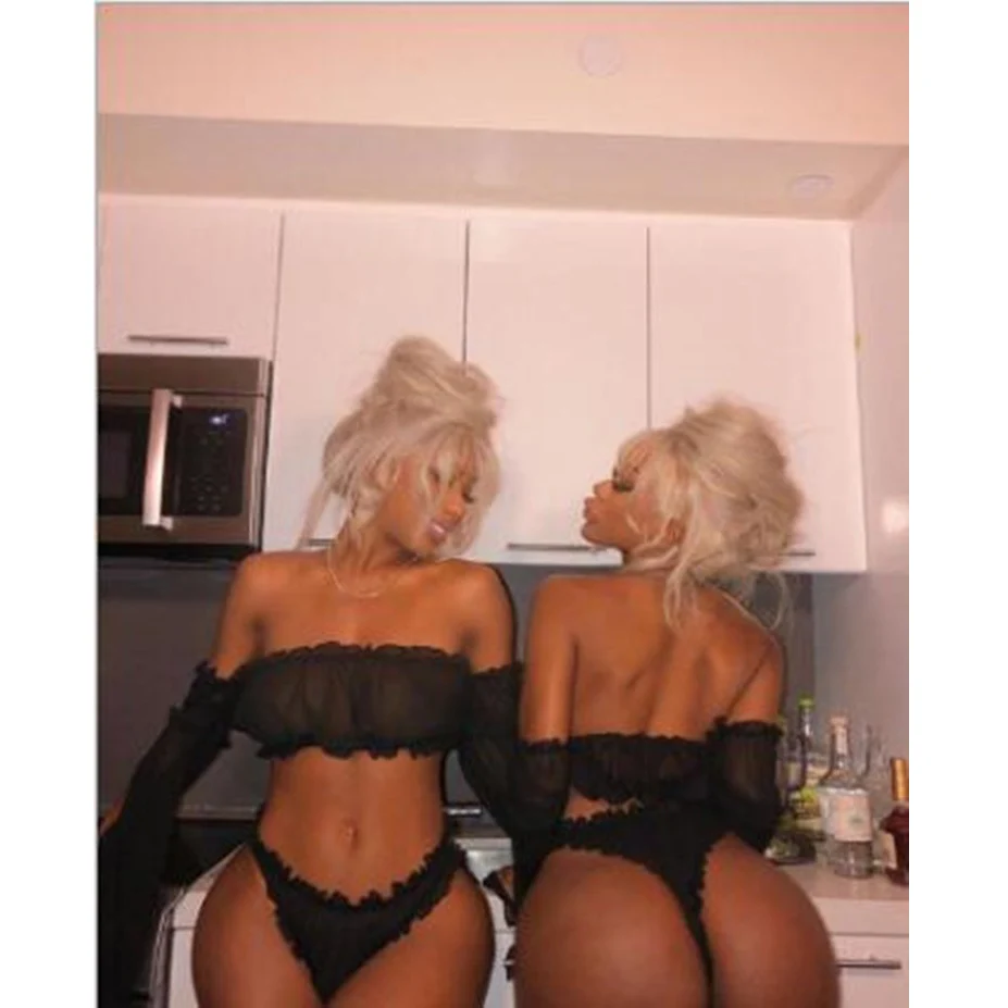 Wholesale Lingerie Sexy Hot Transparent Lace Tube Top See Through Two Piece Sleepwear Sexy Lingerie Set, Picture shown sexy sleepwear
Wholesale Lingerie Sexy Hot Transparent Lace Tube Top See Through Two Piece Sleepwear Sexy Lingerie Set, Picture shown sexy sleepwear