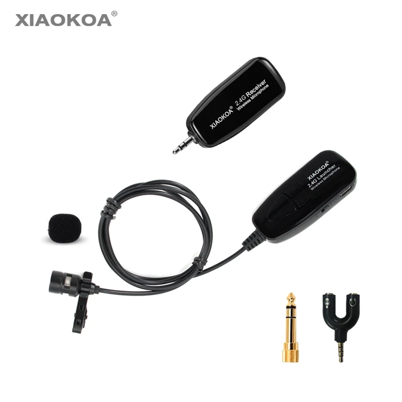 rofessional 2.4G Wireless Lavalier Microphone, Omnidirectional Condenser Mic,Rechargeble Transmiatter and Receiver Microphone fo
rofessional 2.4G Wireless Lavalier Microphone, Omnidirectional Condenser Mic,Rechargeble Transmiatter and Receiver Microphone fo