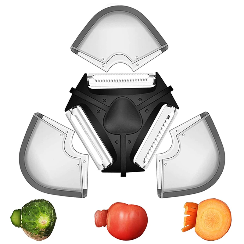 Wholesale 3 in 1 Vegetable Silcer, and Fruit Skin Rotating Potato Peeler, Custom color
Wholesale 3 in 1 Vegetable Silcer, and Fruit Skin Rotating Potato Peeler, Custom color