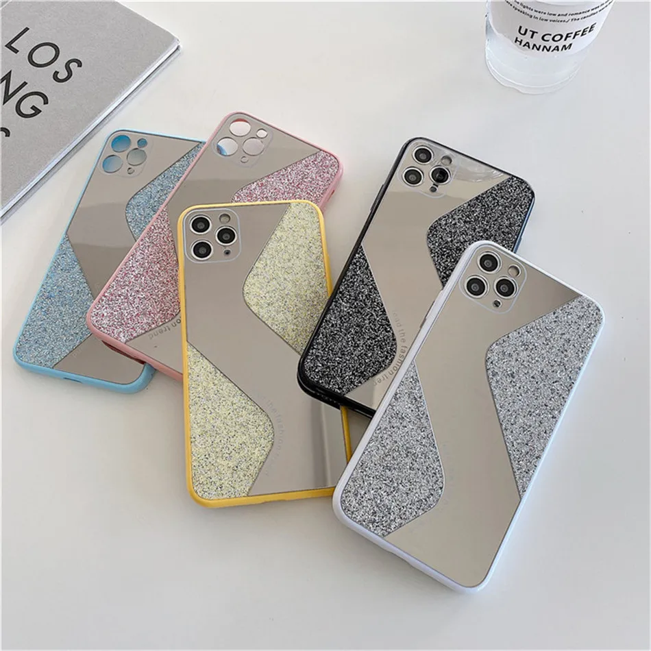 Bling Glitter S Mirror Phone Case For iPhone 11 Pro XS Max XR X Candy Color Diamond Case
Bling Glitter S Mirror Phone Case For iPhone 11 Pro XS Max XR X Candy Color Diamond Case