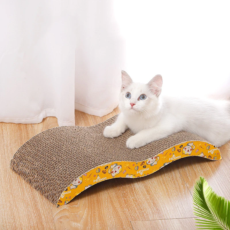 Wholesale pet toy cardboard cat scratcher corrugated cardboard memo board cat scratcher, Customizable
Wholesale pet toy cardboard cat scratcher corrugated cardboard memo board cat scratcher, Customizable