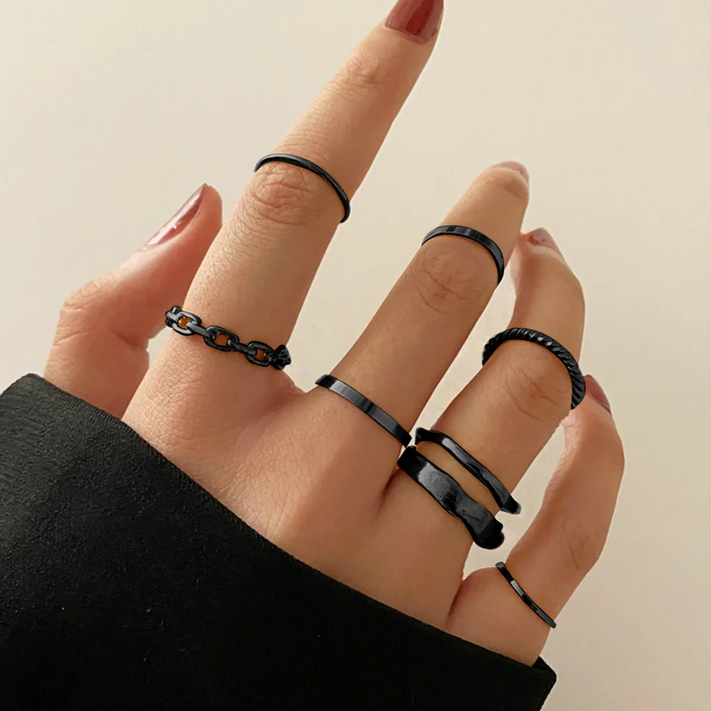 2022 Hot Selling Set Rings for Women Alloy Finger Goth Ring for Wholesale Price, Gold silver color
2022 Hot Selling Set Rings for Women Alloy Finger Goth Ring for Wholesale Price, Gold silver color