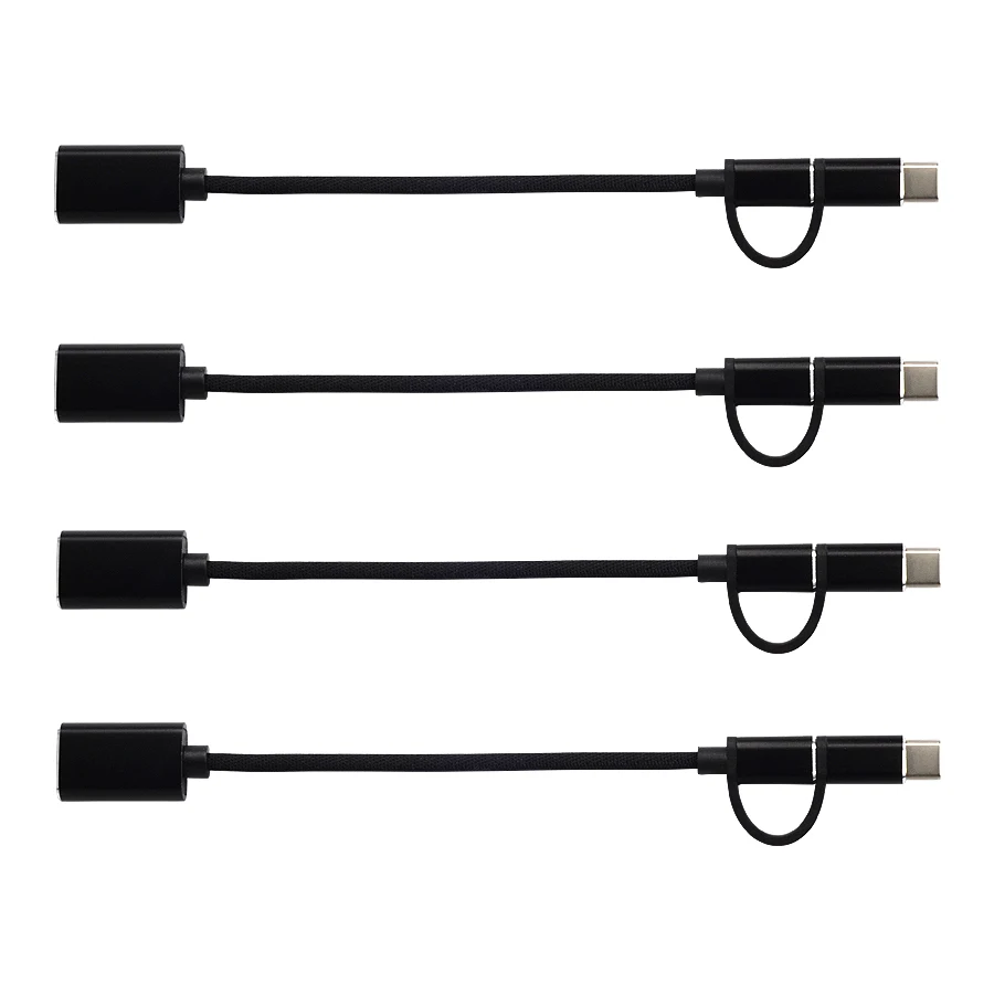 2 In 1 Usb 3.1 Female To Type C Micro Usb Male Otg Charger Cable Usb C Adapter, Black, golden, silver
2 In 1 Usb 3.1 Female To Type C Micro Usb Male Otg Charger Cable Usb C Adapter, Black, golden, silver