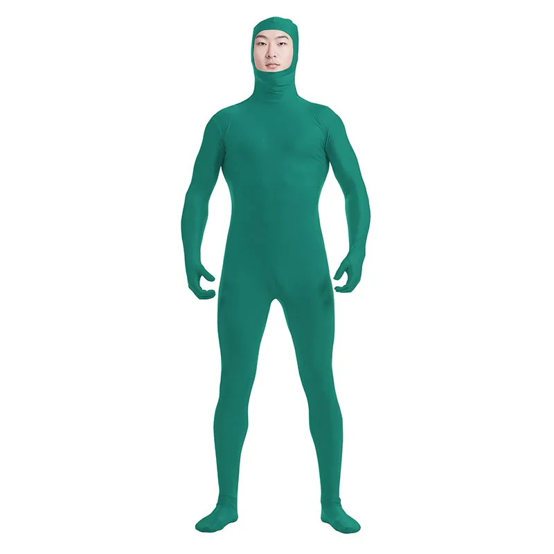 

Open face Zentai Lycra Spandex Bodysuit Costume, 20 colors to choose