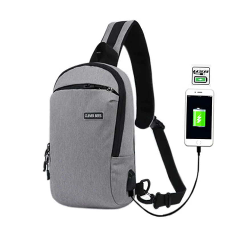 MB049 Fashion wholesale usb charging single shoulder bag multi-function custom chest bag sports solid color messenger bags
MB049 Fashion wholesale usb charging single shoulder bag multi-function custom chest bag sports solid color messenger bags