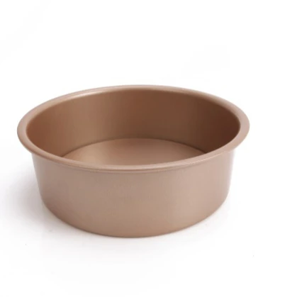High quality champagne gold 6" Loose Bottom Round Cake Pan Baking Tray for Oven
High quality champagne gold 6" Loose Bottom Round Cake Pan Baking Tray for Oven