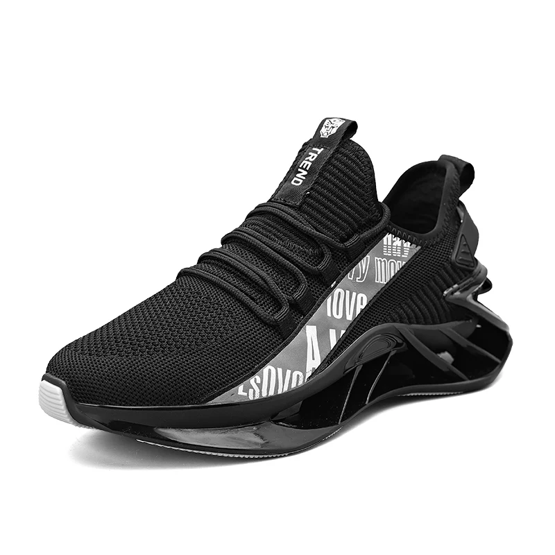 New Design Fashion Large Size Sports Shoes Breathable Lightweight Blade Running Shoes Men Running Sneakers, Black,white,red
New Design Fashion Large Size Sports Shoes Breathable Lightweight Blade Running Shoes Men Running Sneakers, Black,white,red