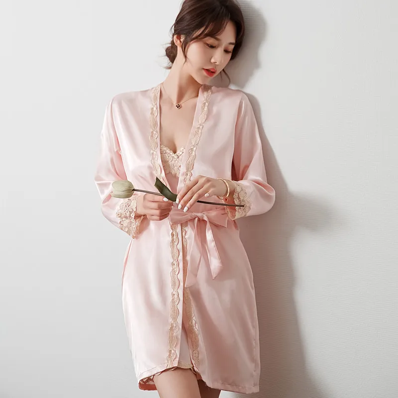Women Robe Set Wedding Bridesmaid And Brides 5 Color High Quality Women Pajamas Set Homewear, Show at the picture
Women Robe Set Wedding Bridesmaid And Brides 5 Color High Quality Women Pajamas Set Homewear, Show at the picture