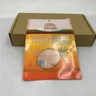 custom design print plastic clear window mylar bags for food