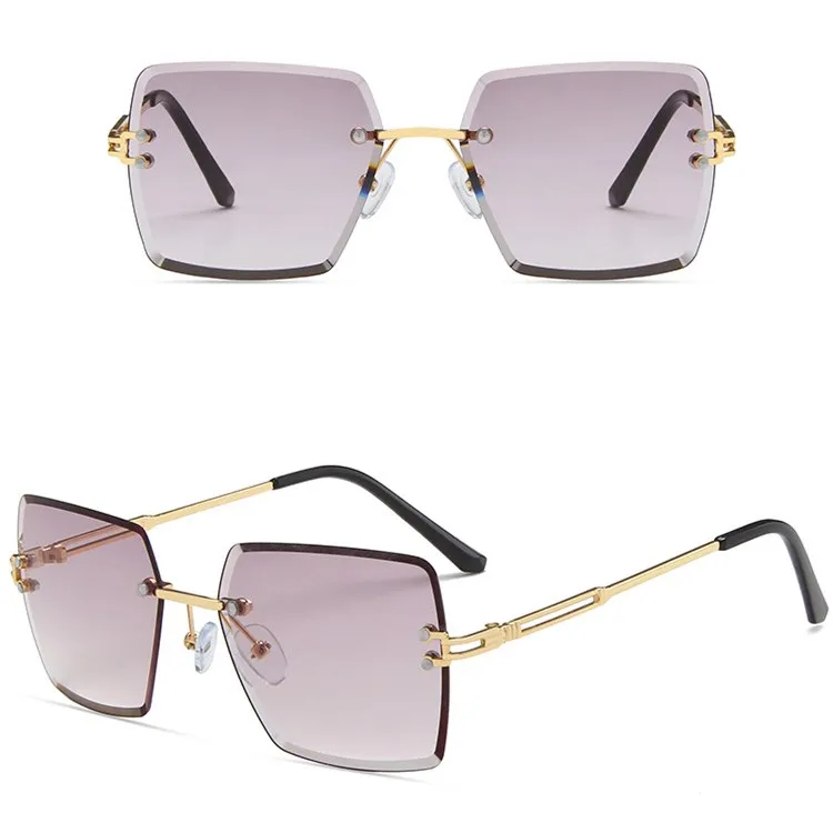 DL Glasses DLL81032 New Arrival fashion eyewear vintage rimless sunglasses Custom Logo sun glasses Small shads lentes de sol, Picture shown
DL Glasses DLL81032 New Arrival fashion eyewear vintage rimless sunglasses Custom Logo sun glasses Small shads lentes de sol, Picture shown