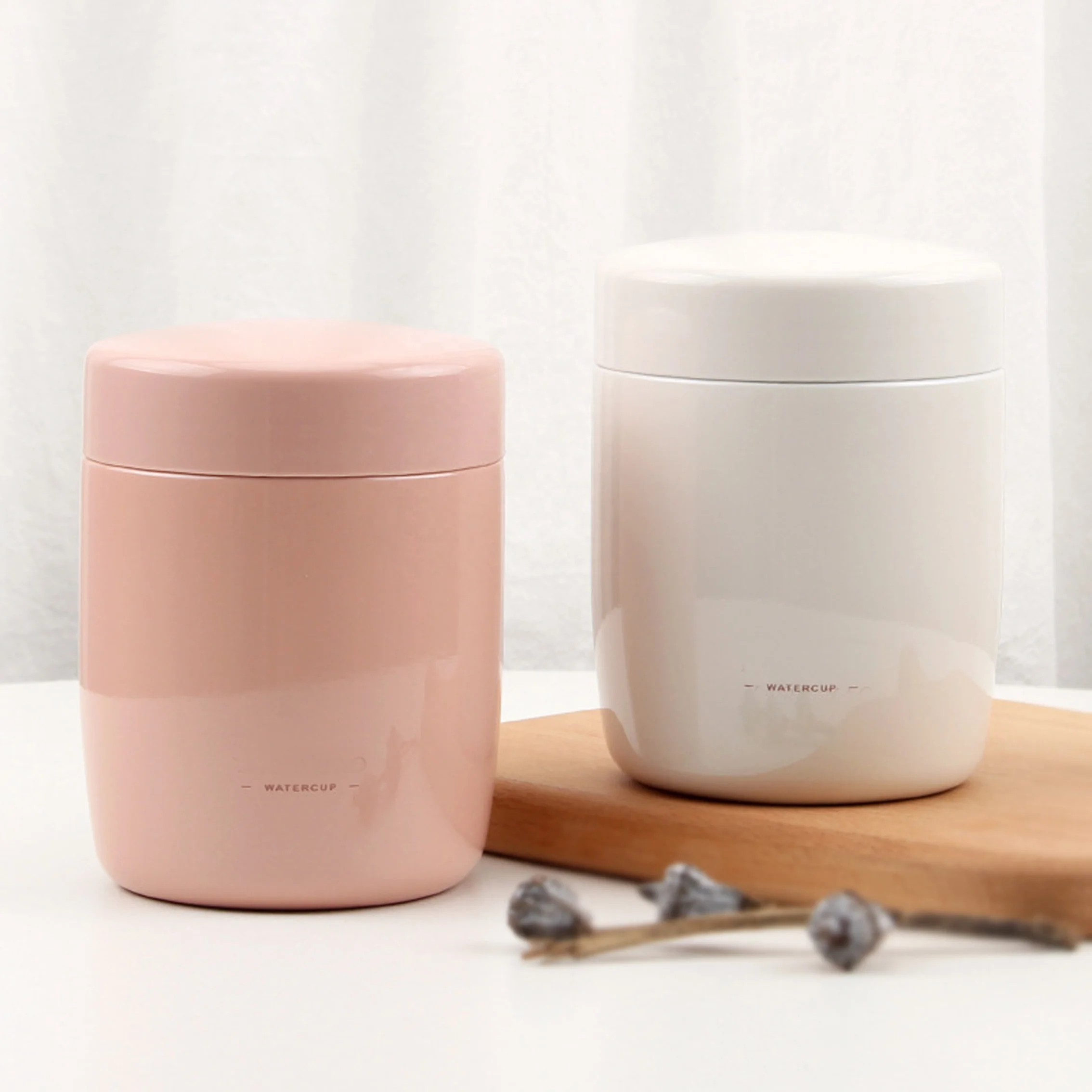 stainless steel double wall vacuum cute shape lunch box food jar potable food pot, Customized color acceptable
stainless steel double wall vacuum cute shape lunch box food jar potable food pot, Customized color acceptable