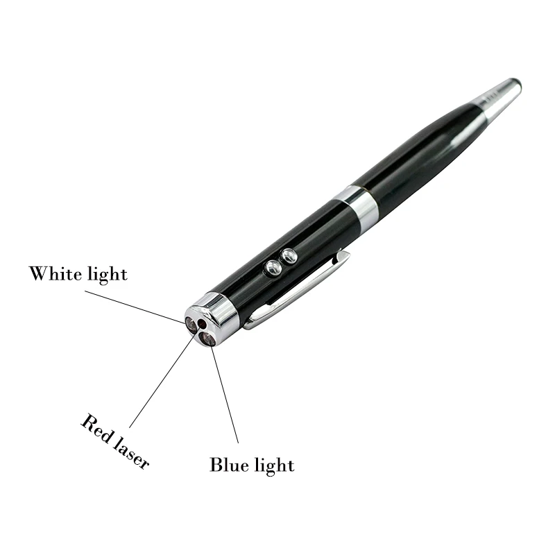 

4 in 1 16GB OEM Customized pen shape USB Laser Pointer with flash light and stylus for meeting lectures promotions advertising