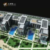 Elegant vision 3d architectural model 3d building model for real estate developer
