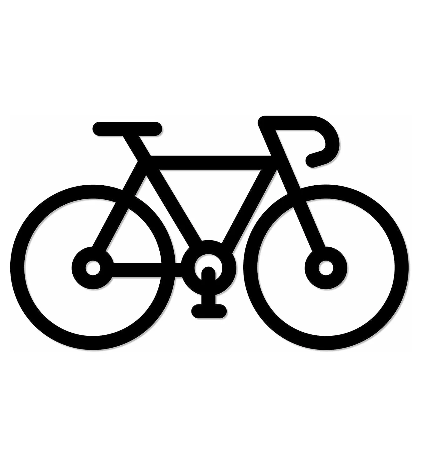 Simple Bike Bicycle Metal Wall Art Laser Cut Wall Sign - Metal Bike Wall Decor, Black
Simple Bike Bicycle Metal Wall Art Laser Cut Wall Sign - Metal Bike Wall Decor, Black