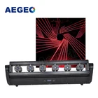 Green Laser 6 Head Red Green Blue Single Laser Beam Dmx Moving Head 6 Laser