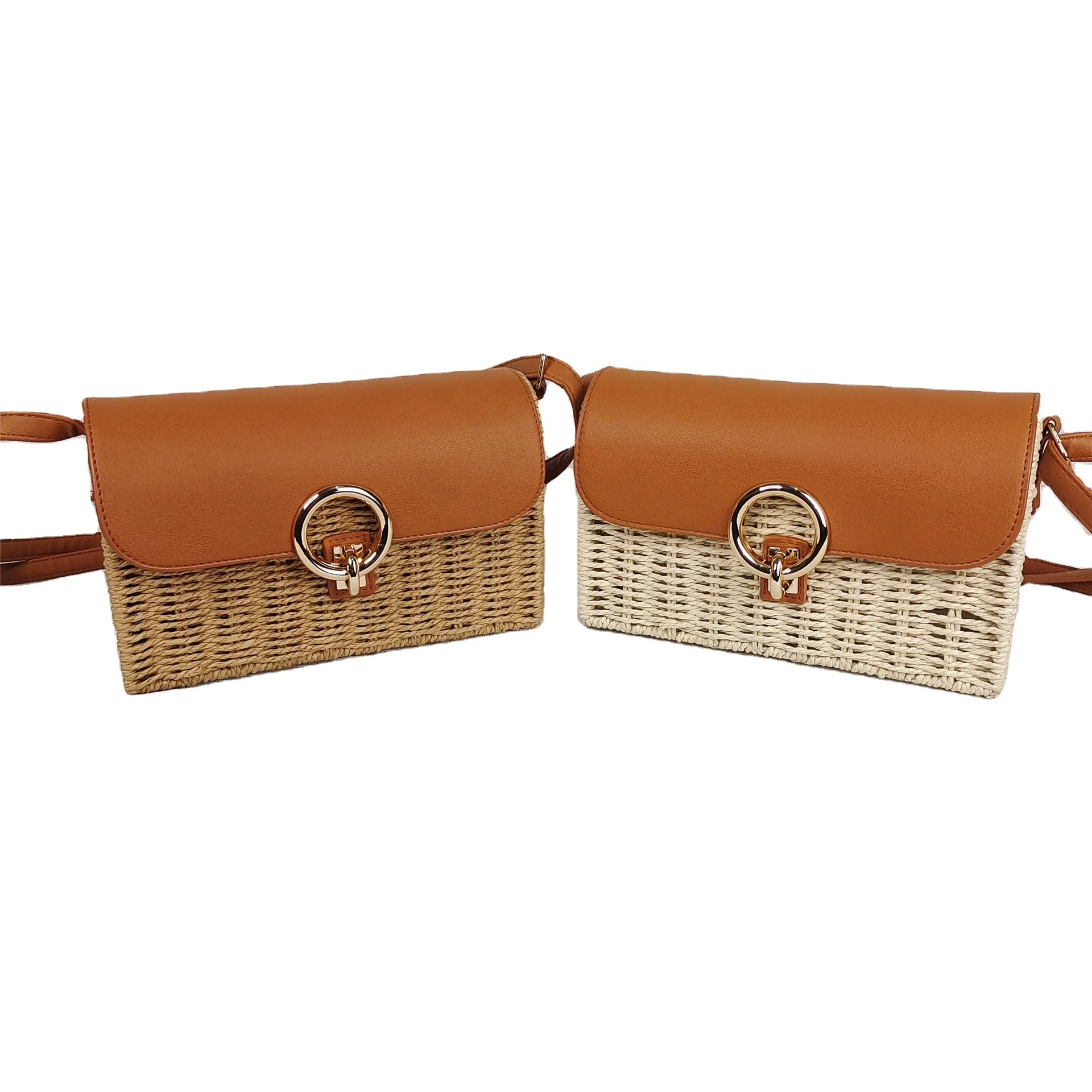 Hot selling designer crossbody women straw handbags simple square single shoulder bag, Customizable
Hot selling designer crossbody women straw handbags simple square single shoulder bag, Customizable