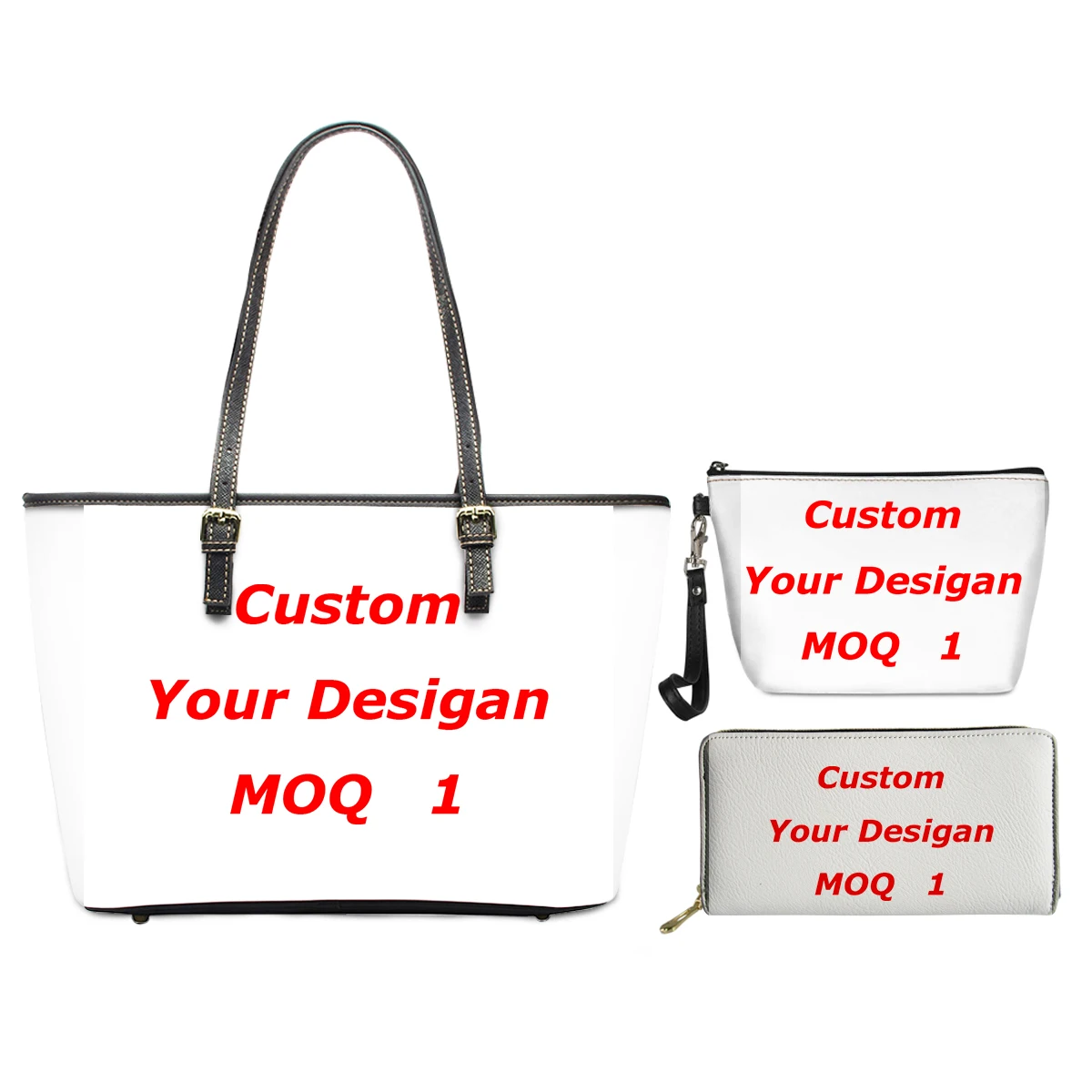 3Pcs Custom Your Name/Logo/Desgin Luxury Women Handbag and Purse Bag Women Tote Cosmetic Bag For All-match Fashion Ladies Bag, Customizable
3Pcs Custom Your Name/Logo/Desgin Luxury Women Handbag and Purse Bag Women Tote Cosmetic Bag For All-match Fashion Ladies Bag, Customizable