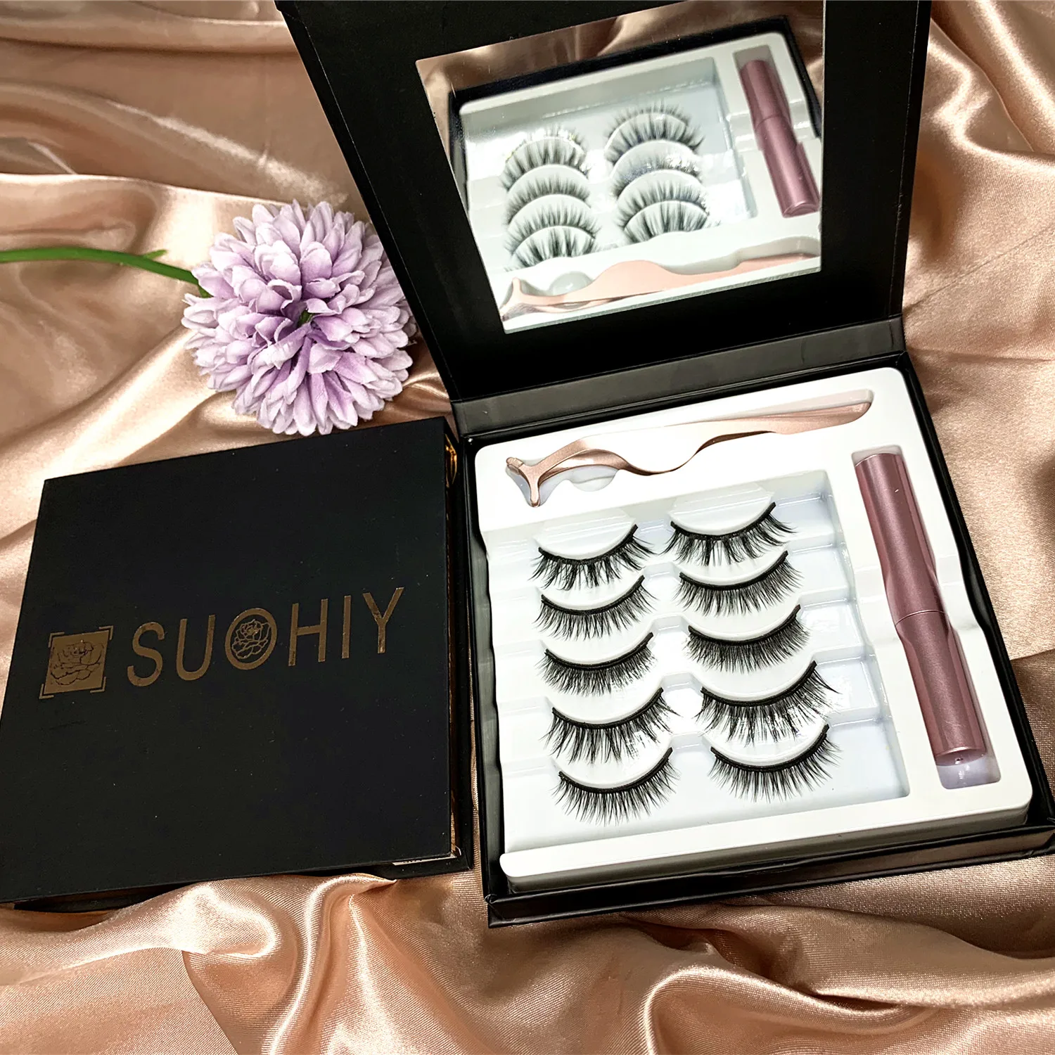 5 pairs magnetic eyelashes and eyeliner kit magnetic fake eyelashes with magnetic eyeliner
5 pairs magnetic eyelashes and eyeliner kit magnetic fake eyelashes with magnetic eyeliner
