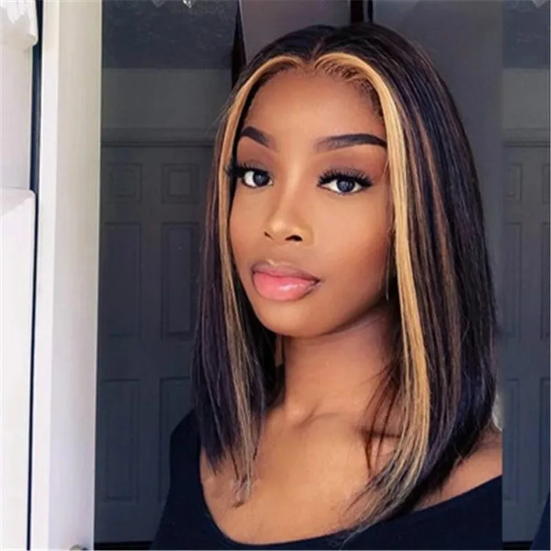 European and America hair big wave wig ladies gradient pink short straight hair wig headgear
European and America hair big wave wig ladies gradient pink short straight hair wig headgear