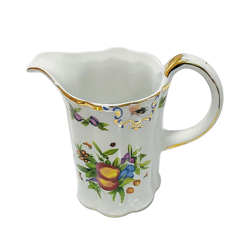 Ceramic Cream Jugs Classic White Creamer With Handle Small Coffee Milk Creamer Pitcher
Ceramic Cream Jugs Classic White Creamer With Handle Small Coffee Milk Creamer Pitcher