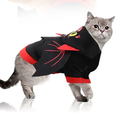 Bat Transfiguration Mix Size Halloween Dog Apparel Pet Fancy Clothes Cat Pet Clothes Manufacturer, Black
Bat Transfiguration Mix Size Halloween Dog Apparel Pet Fancy Clothes Cat Pet Clothes Manufacturer, Black