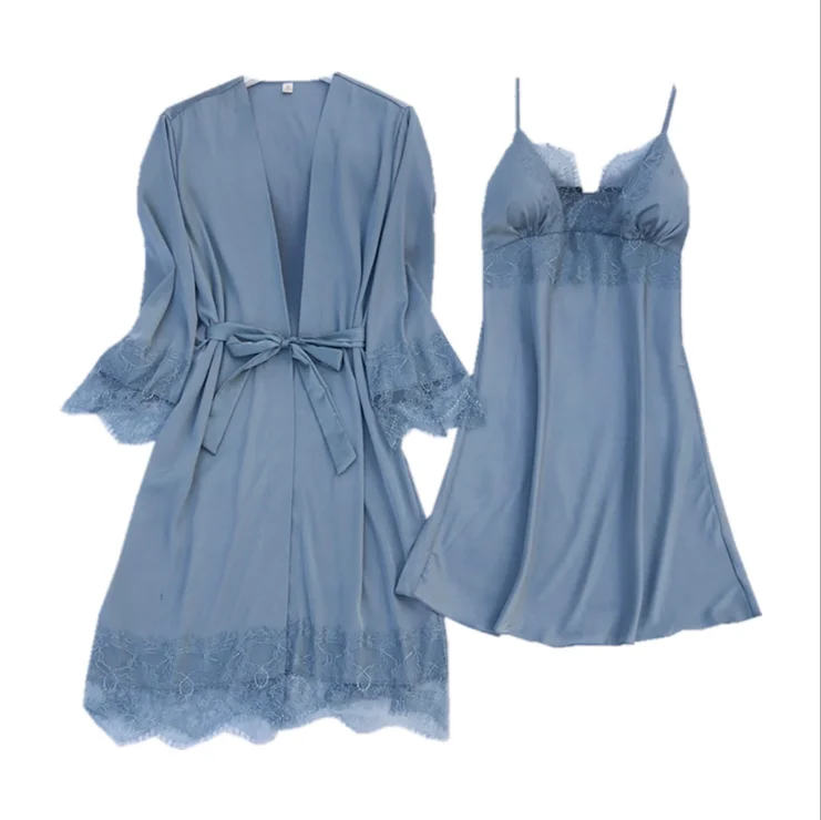 Sexy Women Rayon Kimono Bathrobe WHITE Bride Bridesmaid Wedding Robe Set Lace Trim Sleepwear Casual Home Clothes Nightwear, Blue,wine red,white,pink,black
Sexy Women Rayon Kimono Bathrobe WHITE Bride Bridesmaid Wedding Robe Set Lace Trim Sleepwear Casual Home Clothes Nightwear, Blue,wine red,white,pink,black