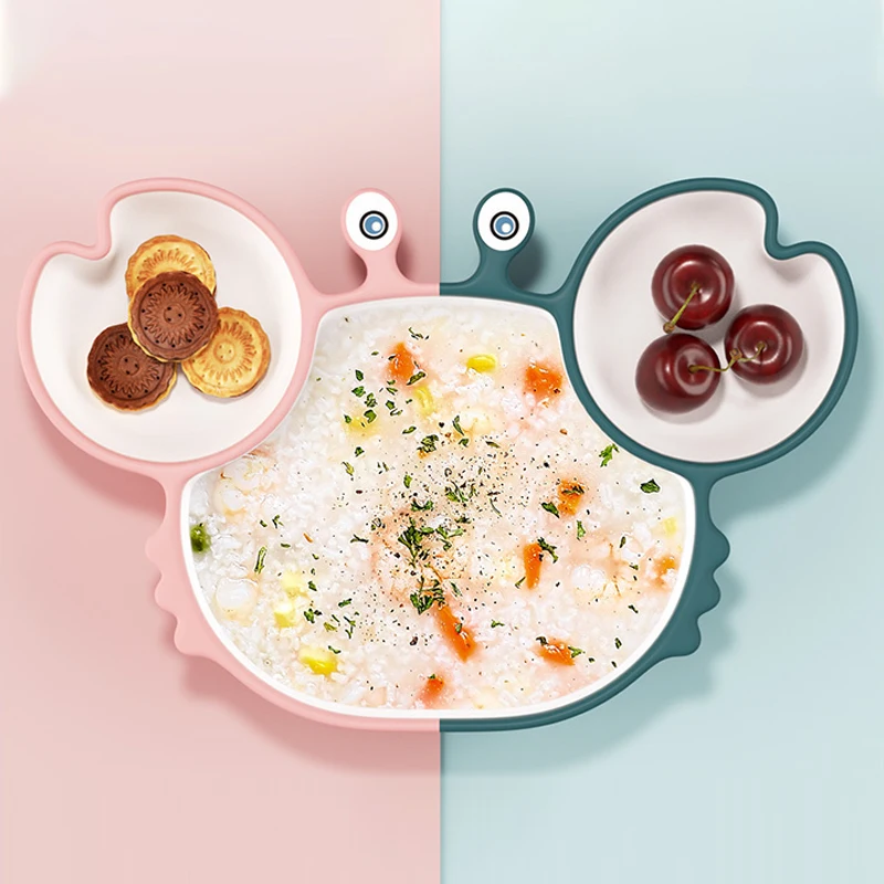 Custom Bayby Complementary Food Tools Eco-Friendly Food Grade Silicone Baby Feeding Plate Set, Customized color
Custom Bayby Complementary Food Tools Eco-Friendly Food Grade Silicone Baby Feeding Plate Set, Customized color