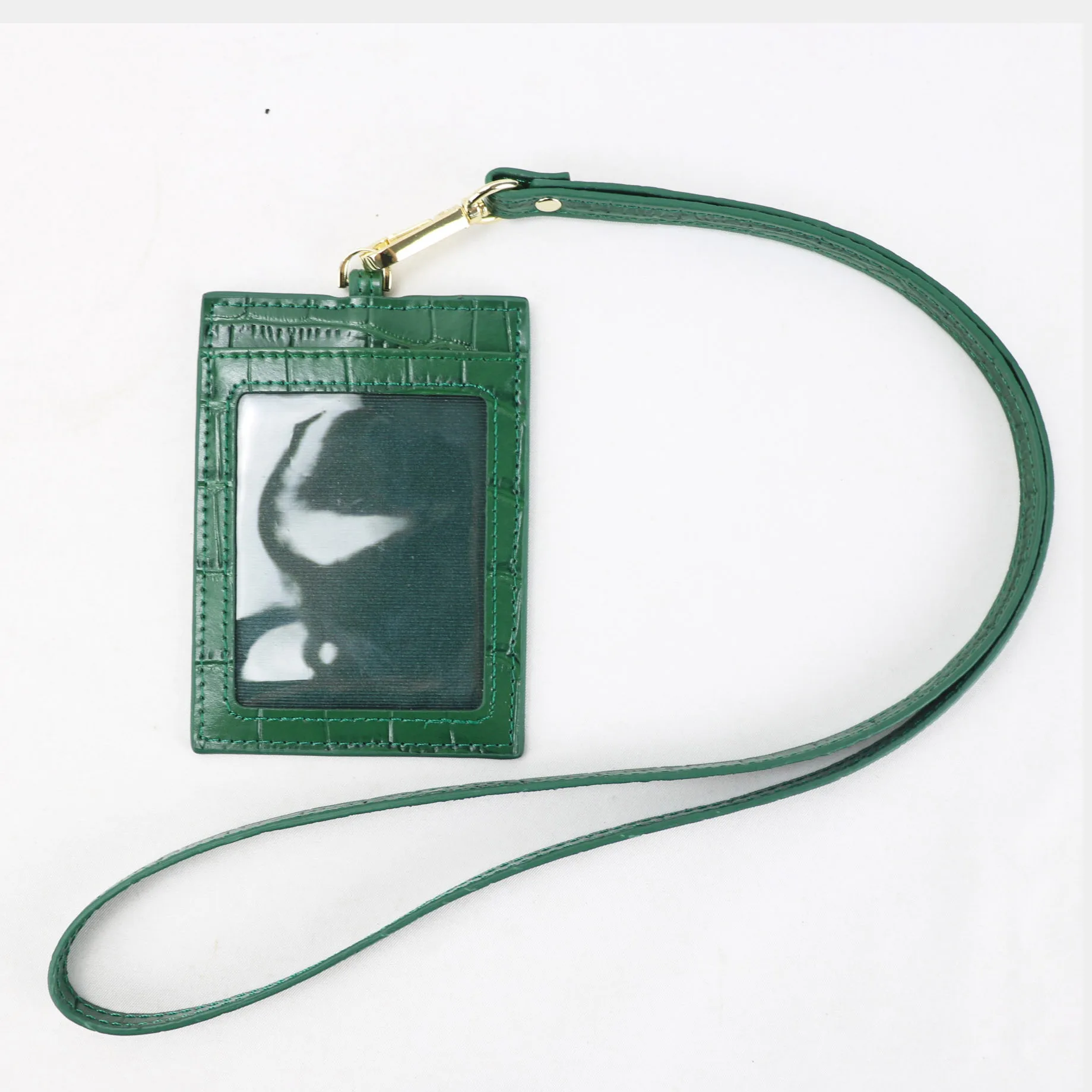New fashion Crocodile Texture bus Badge Pass Lanyard Card Wallet Leather Name ID Card Holder For Office School
New fashion Crocodile Texture bus Badge Pass Lanyard Card Wallet Leather Name ID Card Holder For Office School