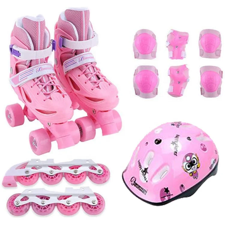 Outdoor pink roller skates boys and girls adjustable Inline Roller Double Row and Straight Row Skates, Pink, red, blue
Outdoor pink roller skates boys and girls adjustable Inline Roller Double Row and Straight Row Skates, Pink, red, blue