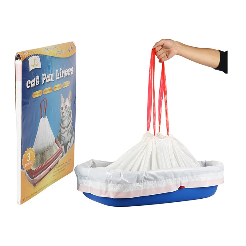 Heavy Duty Drawstring Cat Litter Pan Bags DurablePet Supplies Clear Disposable Plastic Cat Litter Liner, Clear(red/yellow/blue/or any color you need)
Heavy Duty Drawstring Cat Litter Pan Bags DurablePet Supplies Clear Disposable Plastic Cat Litter Liner, Clear(red/yellow/blue/or any color you need)