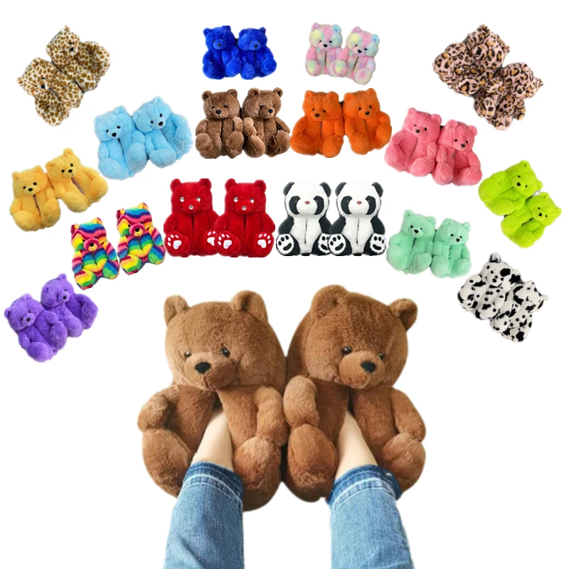 Winter teddy bear Slippers plush Indoor Lady Shoe Women House Slipper Plush For Girls bedroom animal teddy bear slipper, Mix colors
Winter teddy bear Slippers plush Indoor Lady Shoe Women House Slipper Plush For Girls bedroom animal teddy bear slipper, Mix colors