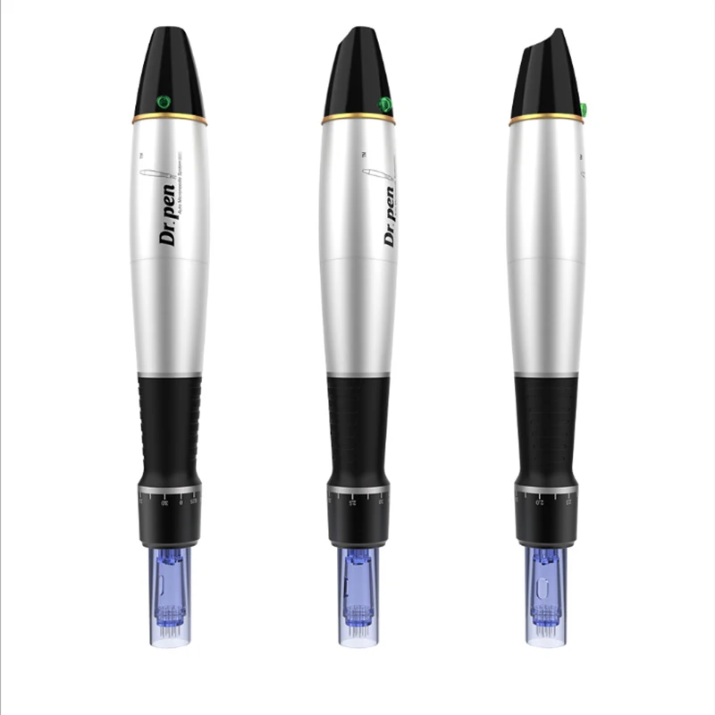 Dr.pen A1 rechargeable / plug-in models beauty tools facial portable microneedle nano instrument, Sliver
Dr.pen A1 rechargeable / plug-in models beauty tools facial portable microneedle nano instrument, Sliver