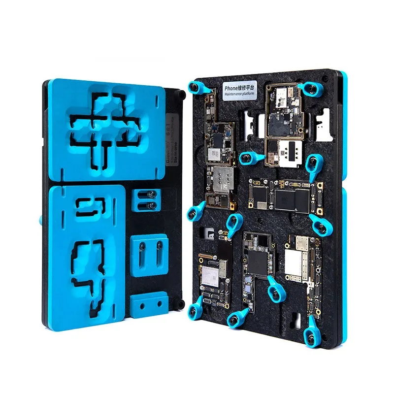 Qianli 6in1 mobile phone repair motherboard for iphone X XS MAX 11 Pro Max multi-purpose fix clamp fixture
Qianli 6in1 mobile phone repair motherboard for iphone X XS MAX 11 Pro Max multi-purpose fix clamp fixture