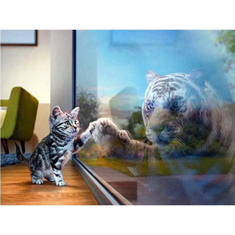 2021 Diamond Painting Set Tiger Diamond Mosaic Full Cat Animal Bedroom Decoration Wall Art
2021 Diamond Painting Set Tiger Diamond Mosaic Full Cat Animal Bedroom Decoration Wall Art