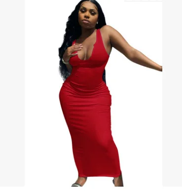 2021 Spring Summer Knit Simple Round Neck Sleeveless Bodycon Maxi Elegant Women Solid Outfit Casual Party Long Dress
2021 Spring Summer Knit Simple Round Neck Sleeveless Bodycon Maxi Elegant Women Solid Outfit Casual Party Long Dress