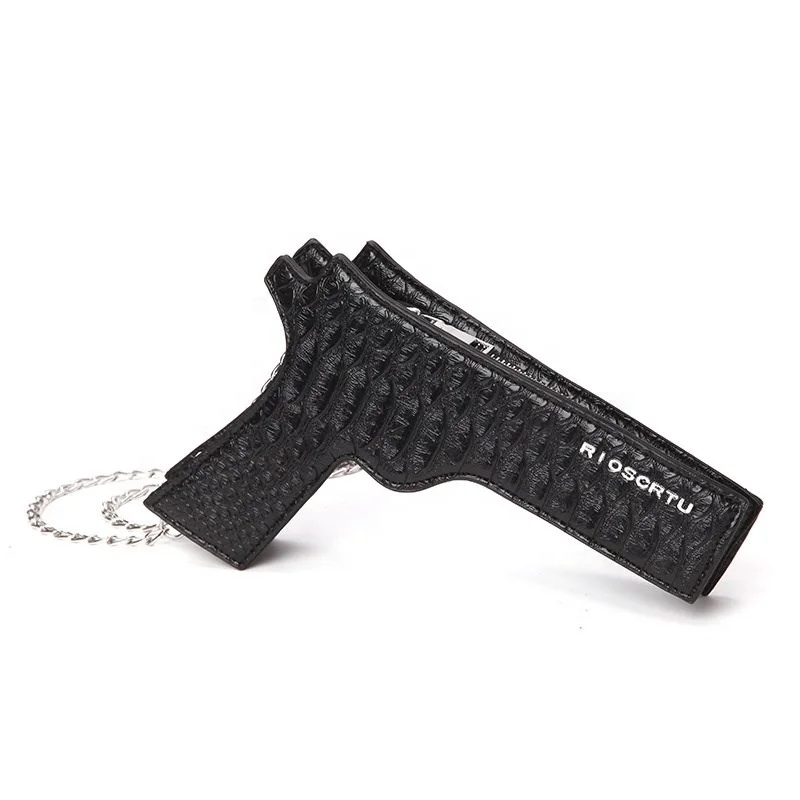 cute creative gun shape chain zipper purses and handbags women ladies mini sling shoulder bag
cute creative gun shape chain zipper purses and handbags women ladies mini sling shoulder bag