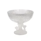 2020 New Products Trade Assurance Unbreakable Crystal Round Fruit Salad Bowls