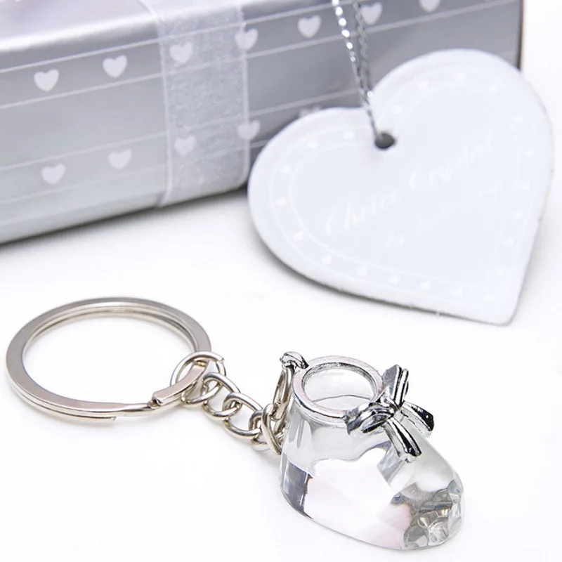 Choice Crystal Baby Booties Key Chain in Gift Box Birthday Keepsake Crystal Shoe Keychain First Communion Gift
Choice Crystal Baby Booties Key Chain in Gift Box Birthday Keepsake Crystal Shoe Keychain First Communion Gift