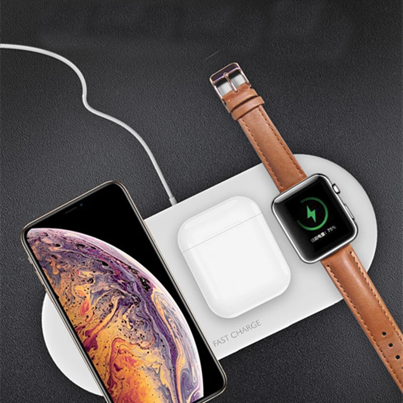 Factory Hot sales 3 in 1 wireless charger portable wireless phone charger station Qi wireless fast charger for iphone headset
Factory Hot sales 3 in 1 wireless charger portable wireless phone charger station Qi wireless fast charger for iphone headset