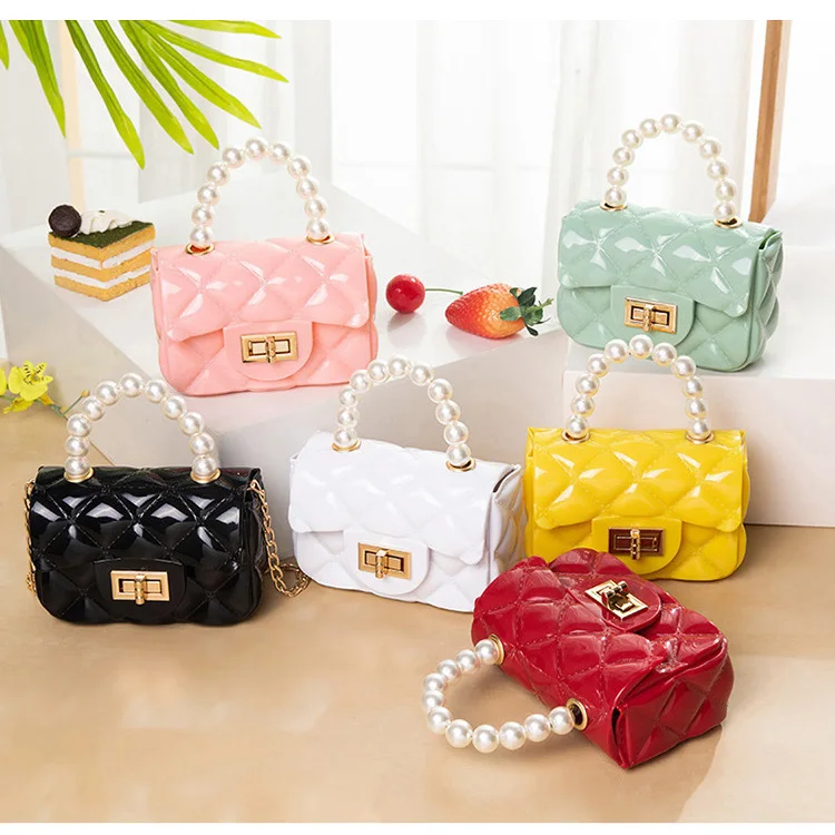 2021Summer designer solid colors jelly bags children cute mini handbags kids purses, 7colors
2021Summer designer solid colors jelly bags children cute mini handbags kids purses, 7colors